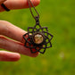 Garden Quartz macrame necklace