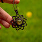 Garden Quartz macrame necklace