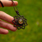 Garden Quartz macrame necklace