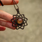 Garden Quartz macrame necklace