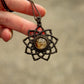 Garden Quartz macrame necklace