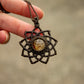 Garden Quartz macrame necklace