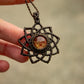 Garden Quartz macrame necklace