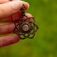 Rose Quartz macrame necklace