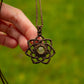 Rose Quartz macrame necklace