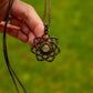 Rose Quartz macrame necklace