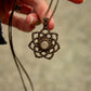 Rose Quartz macrame necklace