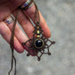 Ethiopian Opal & Onyx necklace