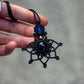 Australian Opal & Onyx necklace