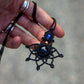 Australian Opal & Onyx necklace