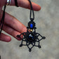 Australian Opal & Onyx necklace