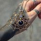 Ethiopian Opal & Onyx necklace