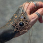 Ethiopian Opal & Onyx necklace