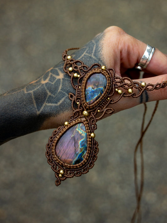 Labradorite necklace