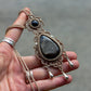 double Onyx necklace