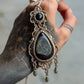 double Onyx necklace