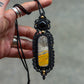Bumblebee Jasper & Onyx necklace
