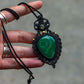 Malachite & Moss Agate necklace