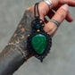 Malachite & Moss Agate necklace