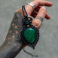 Malachite & Moss Agate necklace