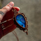 Labradorite macrame necklace