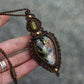 Labradorite & Cat's Eye necklace