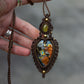 Labradorite & Cat's Eye necklace