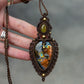 Labradorite & Cat's Eye necklace