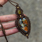 Labradorite & Cat's Eye necklace