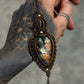 Labradorite & Cat's Eye necklace