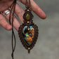 Labradorite & Cat's Eye necklace