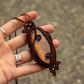Labradorite macrame necklace