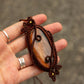 Labradorite macrame necklace