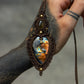 Labradorite & Cat's Eye necklace