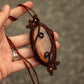 Labradorite macrame necklace