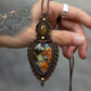 Labradorite & Cat's Eye necklace