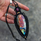 Labradorite & Amethyst necklace