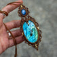 Labradorite & Kyanite necklace