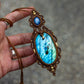 Labradorite & Kyanite necklace