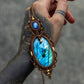 Labradorite & Kyanite necklace