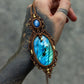 Labradorite & Kyanite necklace