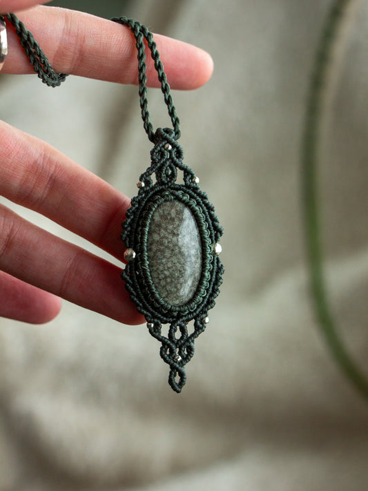 Coral Fossil necklace