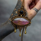 Labradorite & Onyx necklace
