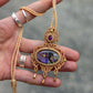 Labradorite & Amethyst necklace
