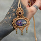 Labradorite & Amethyst necklace