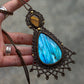 Labradorite & Tiger's Eye necklace