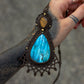 Labradorite & Tiger's Eye necklace