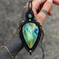 Labradorite & Monarch Opal necklace