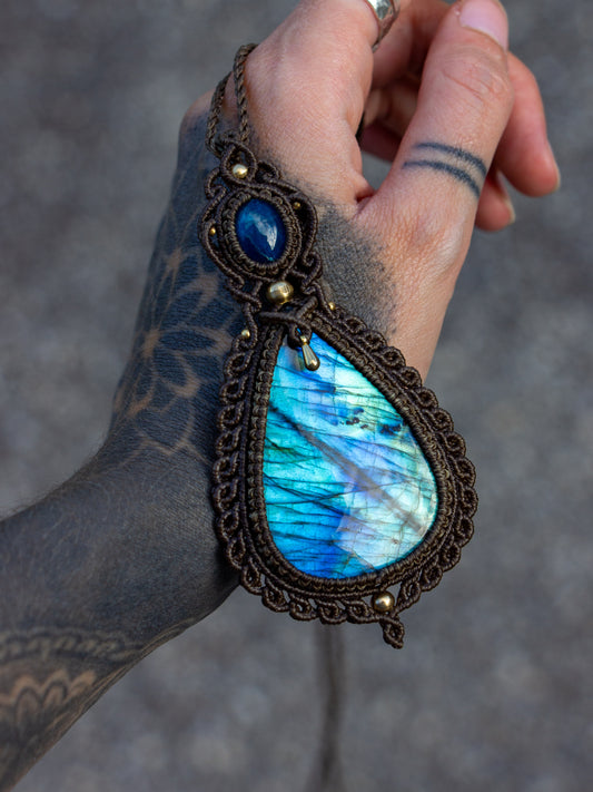 Labradorite & Apatite necklace