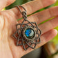 Manila • Labradorite macrame necklace